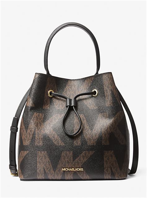 michael kors suri large graphic|MICHAEL Michael Kors Suri Large Graphic Logo Shoulder Bag.